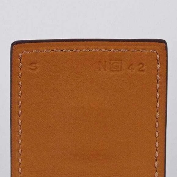 Hermes Geranium Shiny Lisse Alligator Palladium Plated Collier de Chien Cuff - Picture 8 of 8